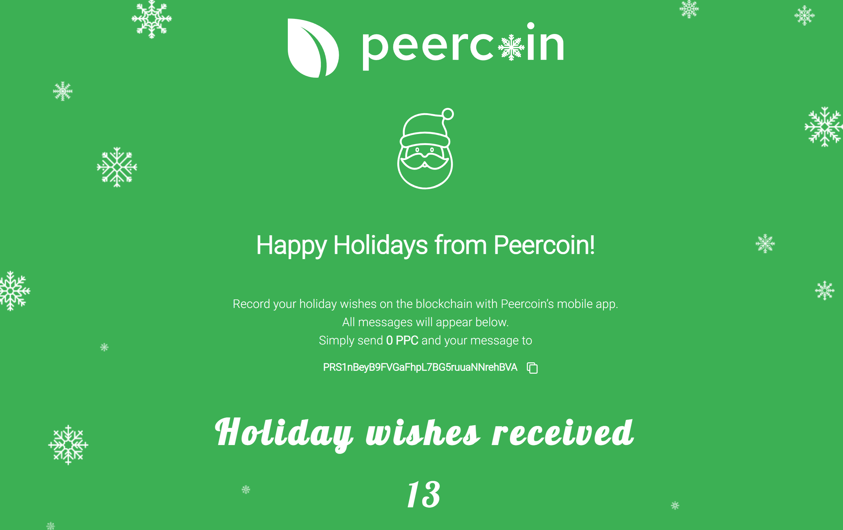 peercoin.holiday